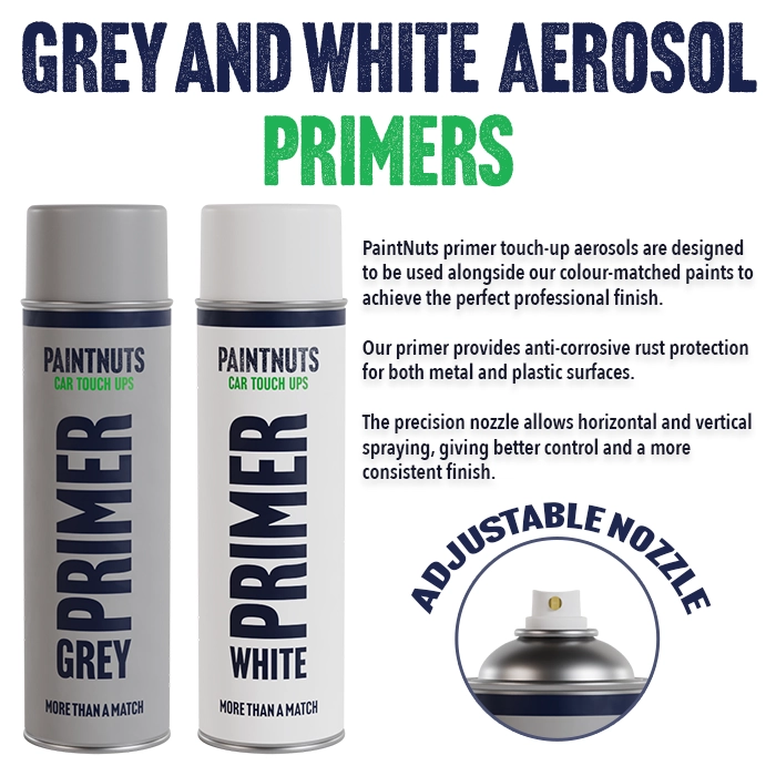 Touch Up Aerosol + Primer + Lacquer for Motorbikes